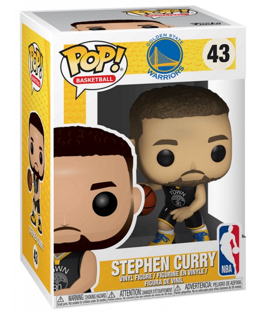Funko POP! NBA: Stephen Curry (Golden State Warriors) Black Uniform